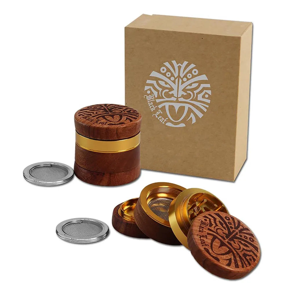 Maori Alu- Holzgrinder 4-tlg.