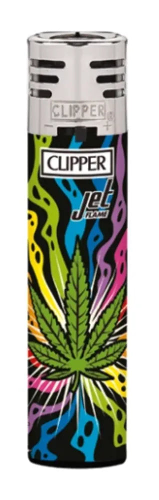 Feuerzeug Jet Flame Mazed Leaves