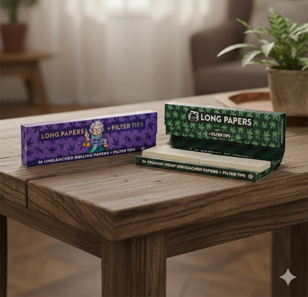 King Size Slim Papers + Tips