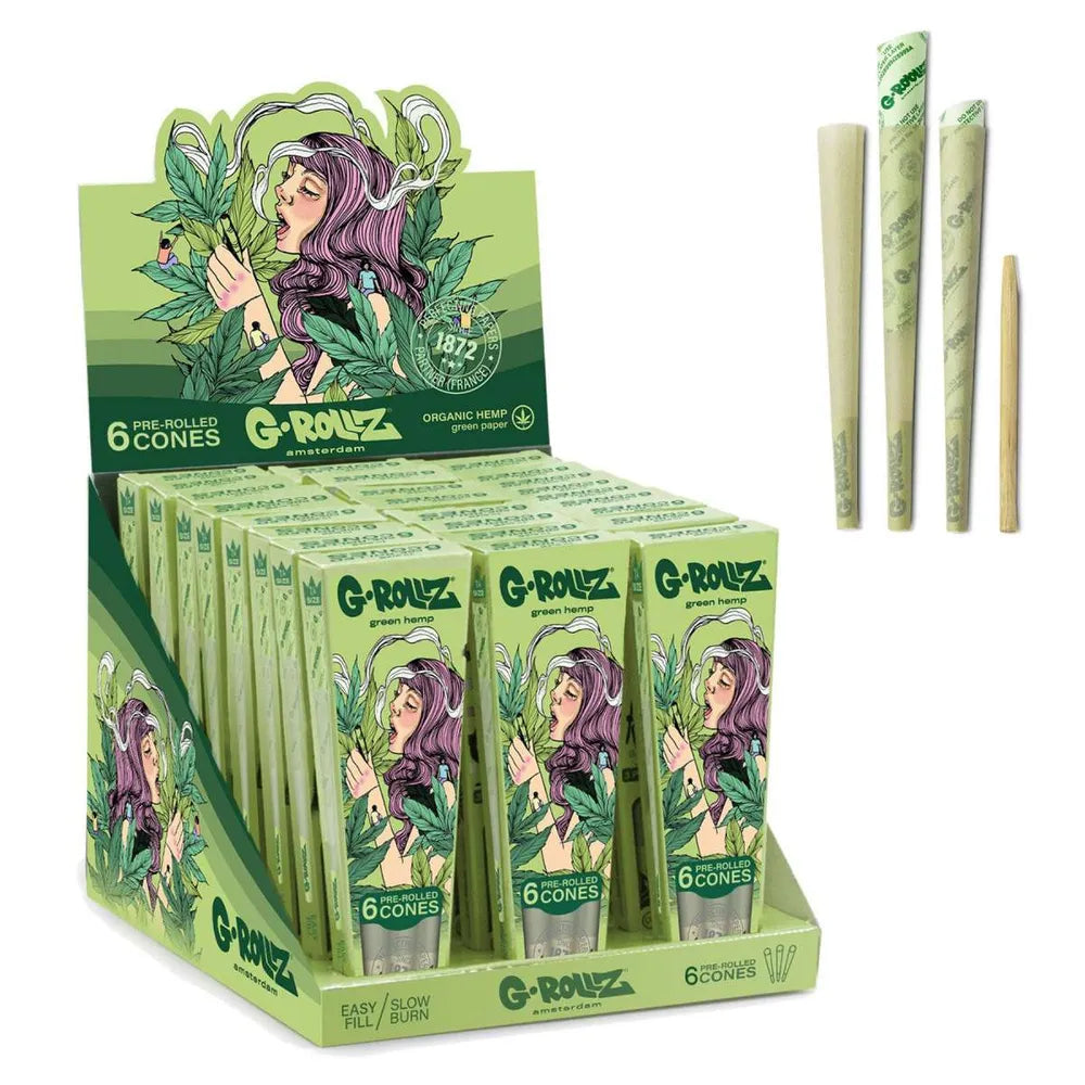 6 Pre-rolled 1 1/4 Cones Colossal Dream