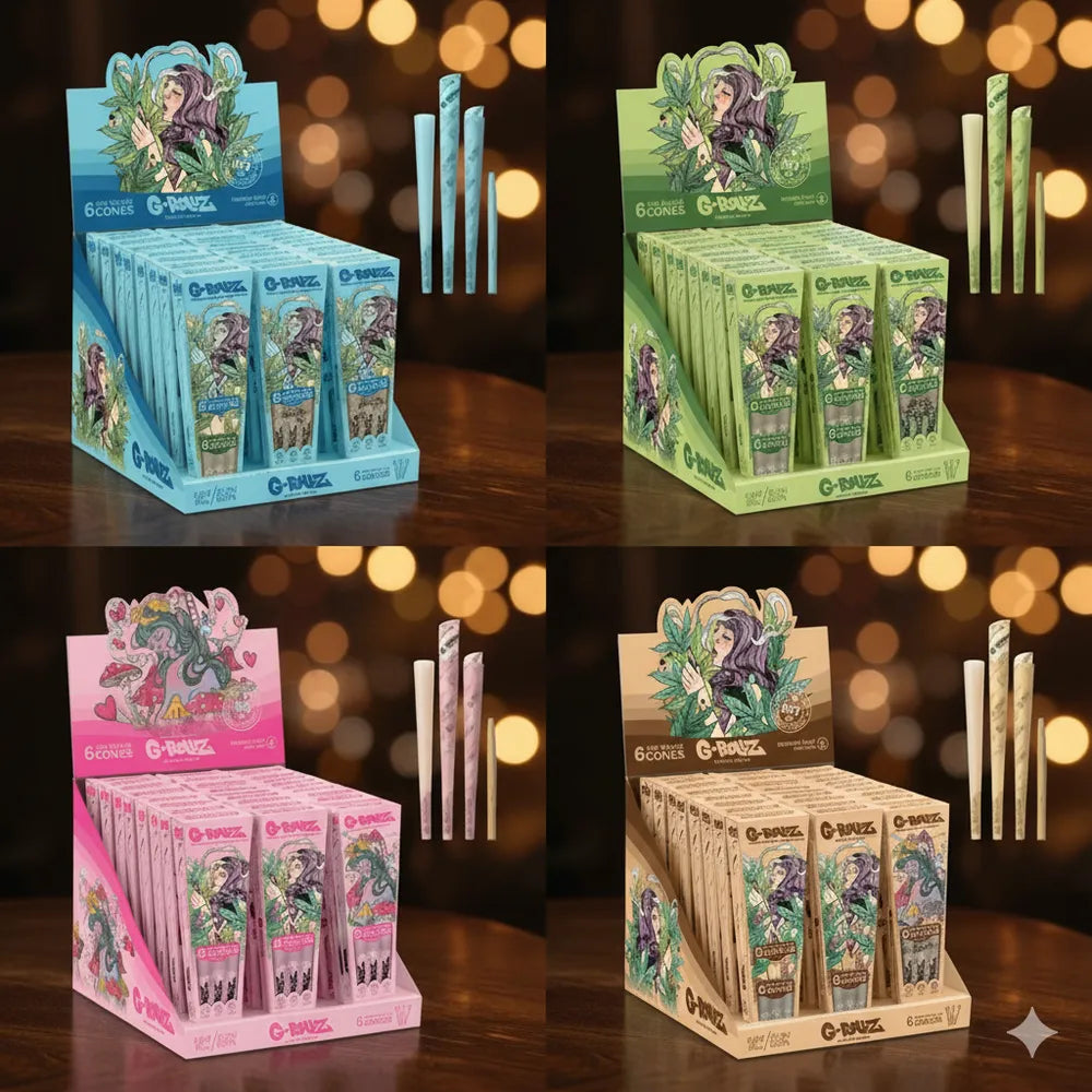 6 Pre-rolled 1 1/4 Cones Colossal Dream