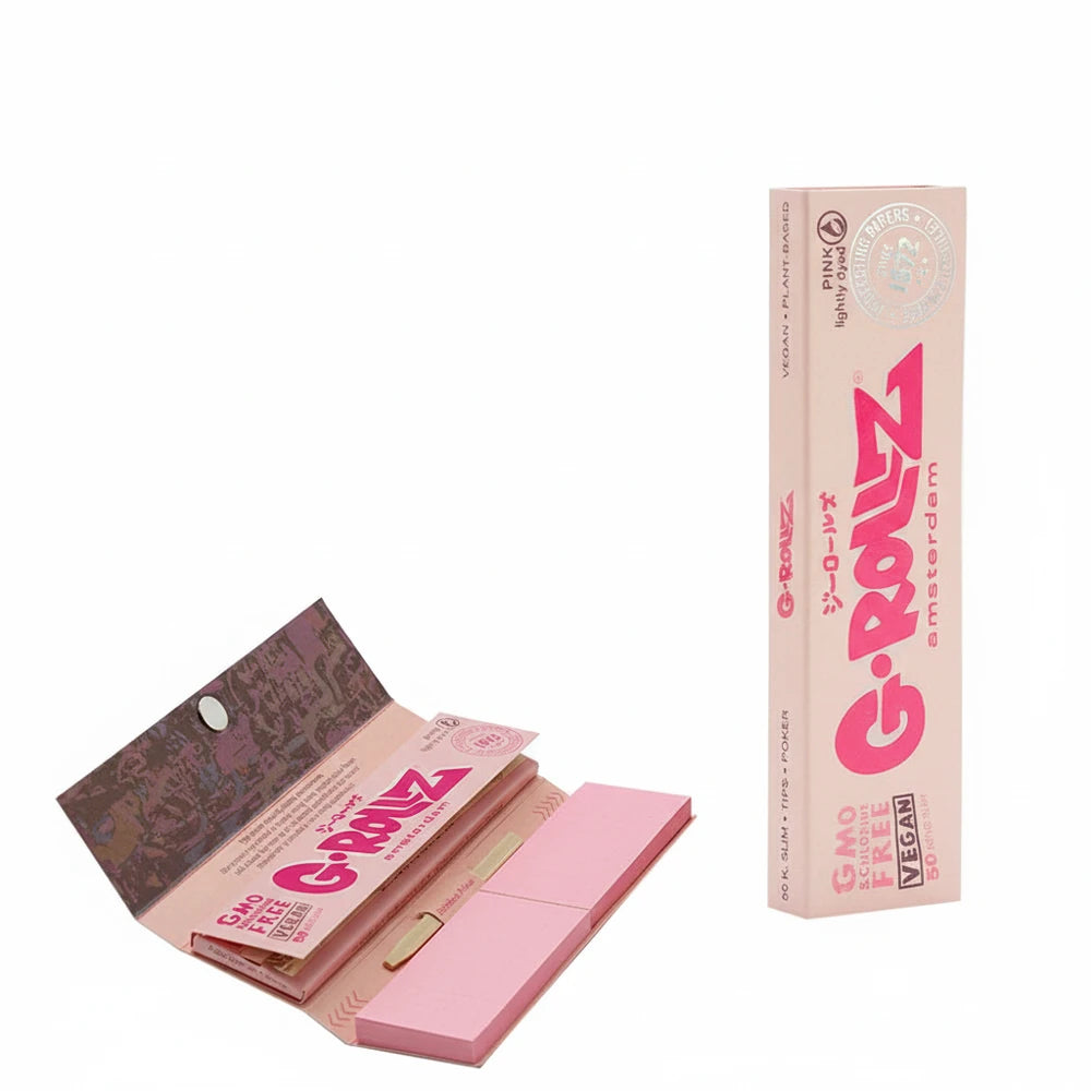King Size Slim Papers + Tips + Poker - Secret Flowers
