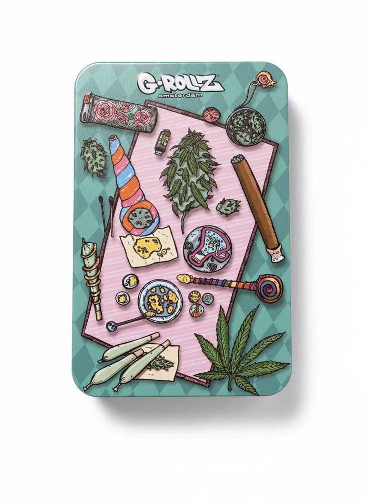 Tin Box L Amsterdam Picnic