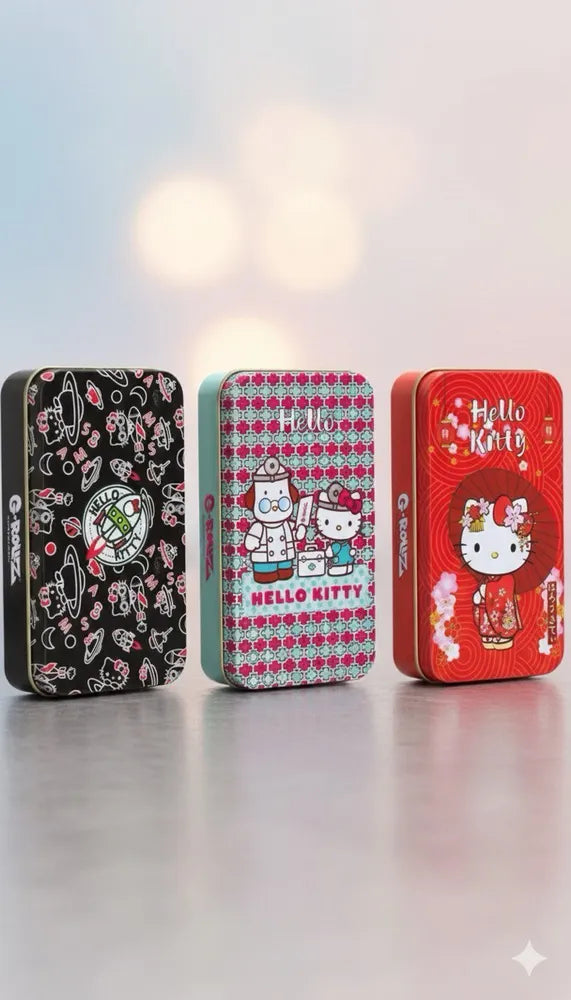 Tin Box M Hello Kitty