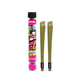 G-Rollz 2x Terpene Infused KS Herbal Blunt Cones - Candy Crunched - Secret Flowers