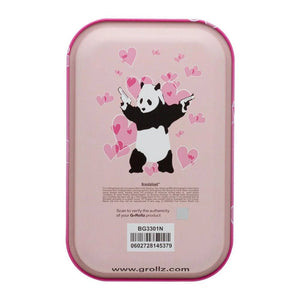 Banksy's Graffiti Panda Gunnin Rolling Tray M - Secret Flowers