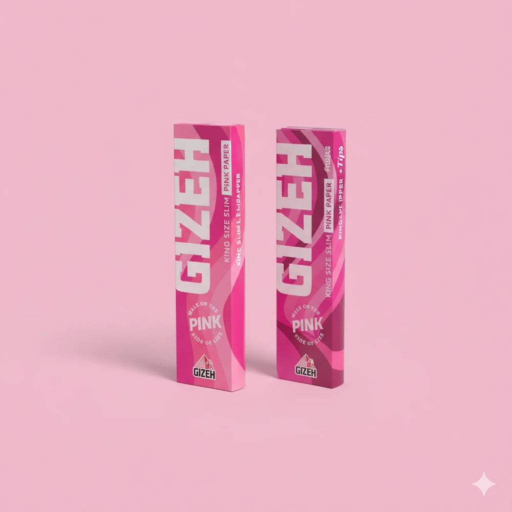 King Size Slim Papers Pink