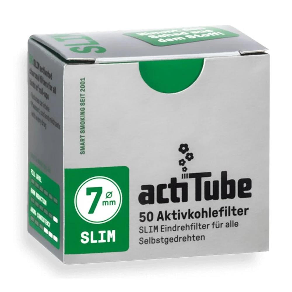 ActiTube Aktivkohlefilter SLIM 50er 7mm - Secret Flowers