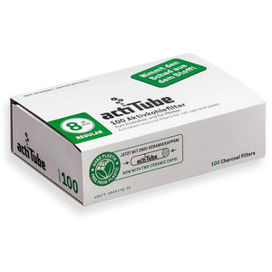 ActiTube Aktivkohlefilter REGULAR 100er Pack 8 mm: - Secret Flowers