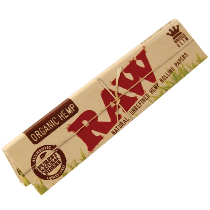 RAW Organic Hemp King Size Slim Papers