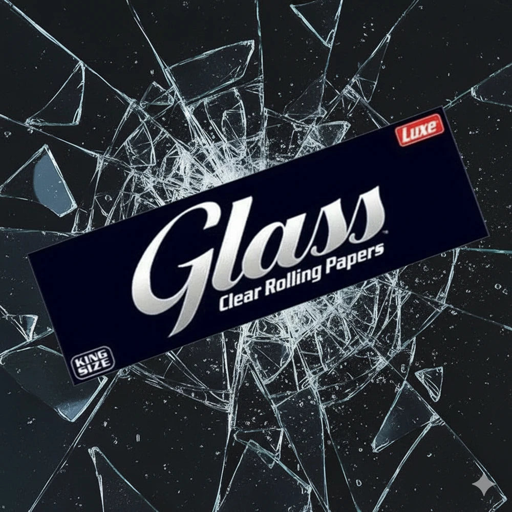 King Size Slim Papers Glass Clear