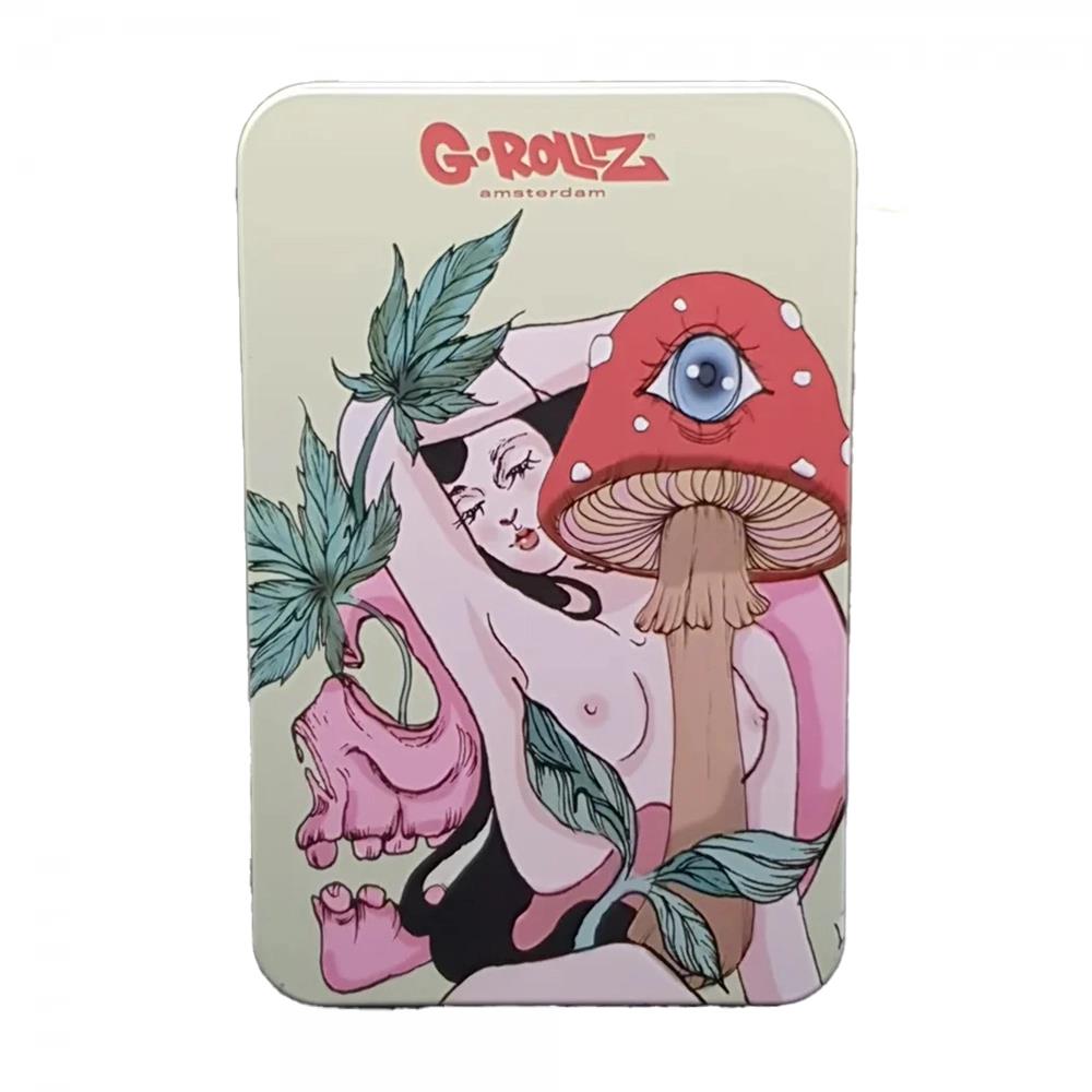 G-Rollz Mushroom Lover Tin Box L