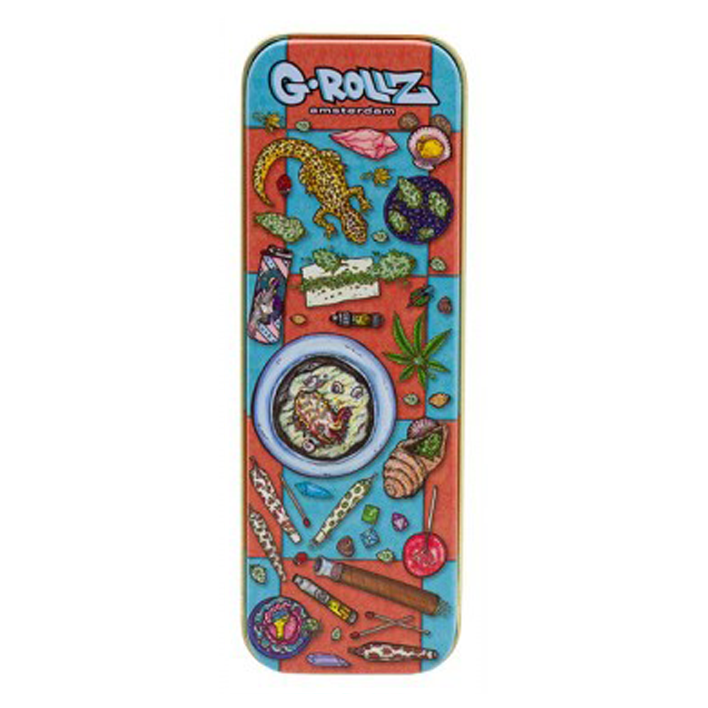 G-Rollz Amsterdam Picnic Checked Tin Box S