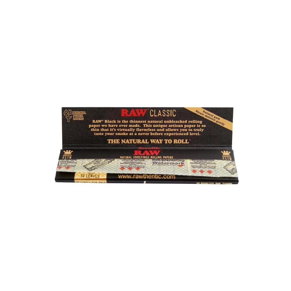 RAW Black Classic King Size Papers