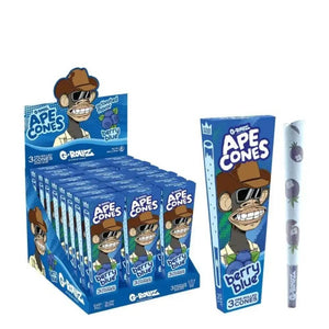 G-Rollz Ape Cones Berry Blue 3 Pre-Rolled KS Cones - Secret Flowers