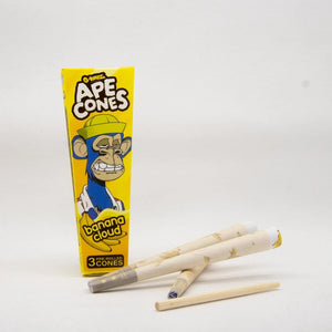G-Rollz Ape Cones Banana Cloud 3 Pre-Rolled KS Cones - Secret Flowers