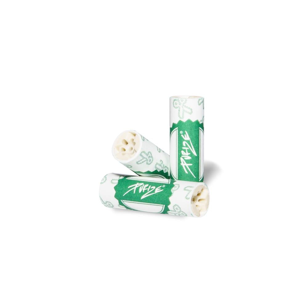 Purize Aktivkohlefilter White Regular Size Short 9mm - 50er Pack - Secret Flowers