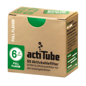ActiTube | Aktivkohlefilter EXTRA SLIM 10er 6mm - Secret Flowers