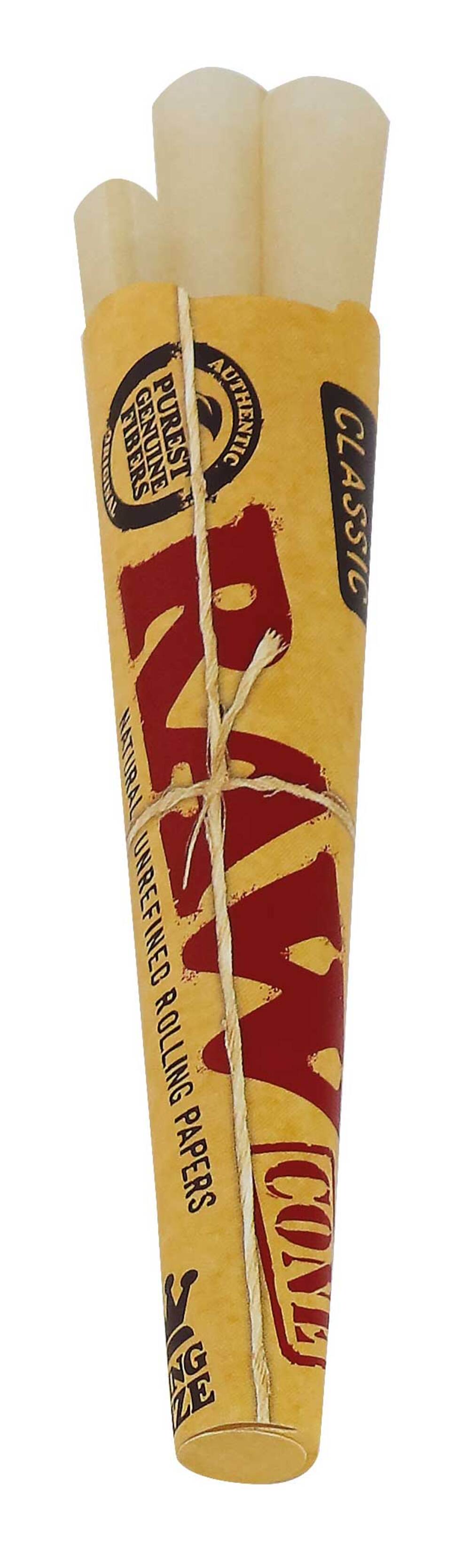 RAW Classic King Size Cones 3er Pack - Secret Flowers