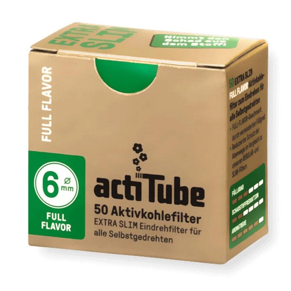ActiTube | Aktivkohlefilter FULL FLAVOR 50er 6mm - Secret Flowers