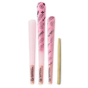 G-Rollz Banksy's Graffiti Thug for Life 6 Pre-Rolled 1¼ Cones Lightly Dyed Pink - Secret Flowers