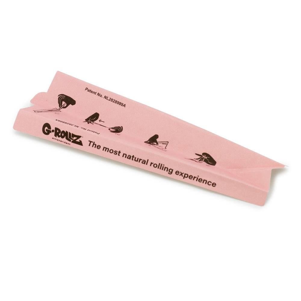 G-Rollz Shroomie 6 Pre-Rolled 1¼ Cones Lightly Dyed Pink - Secret Flowers