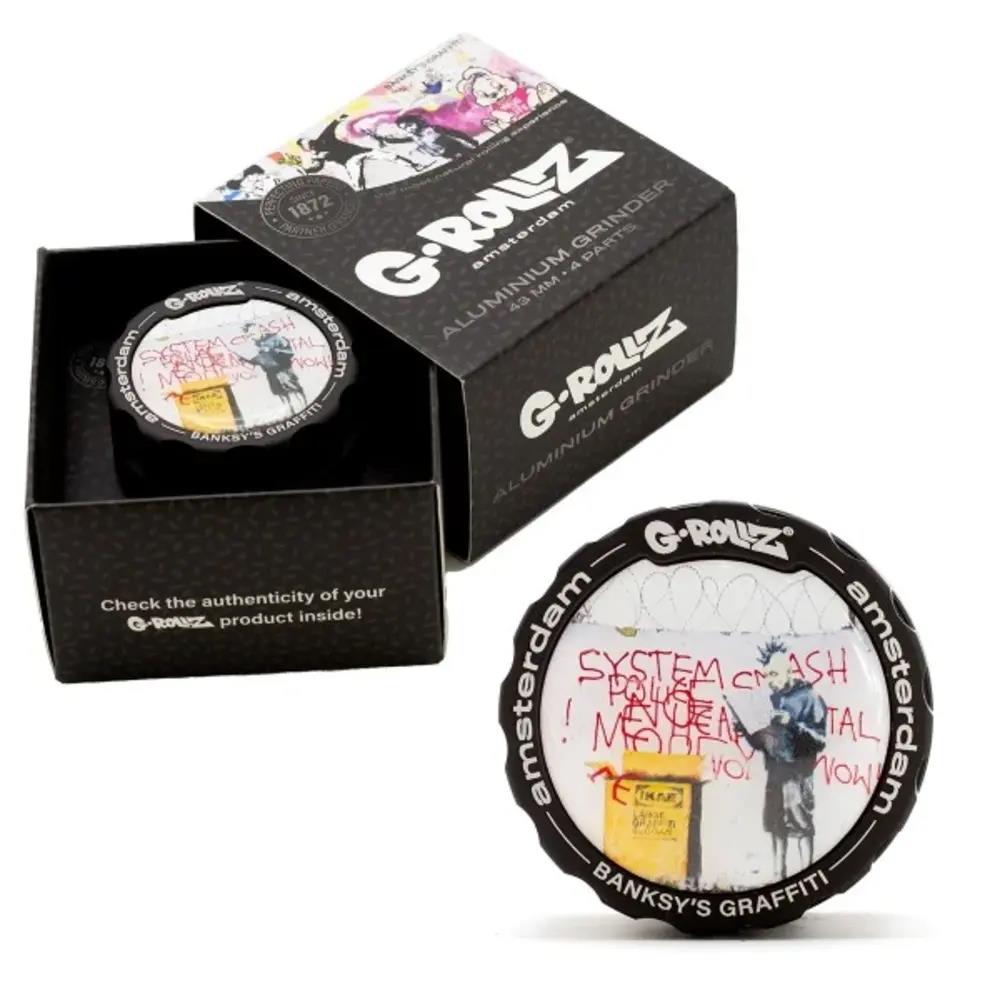 Banksy´s Graffiti IKEA Punk Grinder 4tlg 43mm