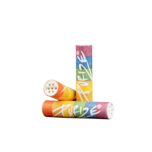 Purize Aktivkohlefilter 6mm Rainbow 100 Stück + Upcycling Glas - Secret Flowers