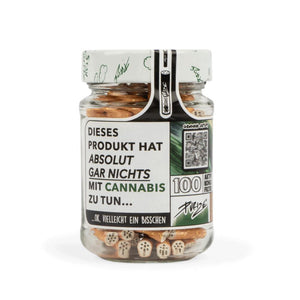 Purize Aktivkohlefilter 6mm Spy 100 Stück + Upcycling Glas - Secret Flowers