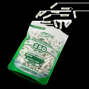 Purize Aktivkohlefilter White Xtra Slim Size 6mm - 250er Pack - Secret Flowers