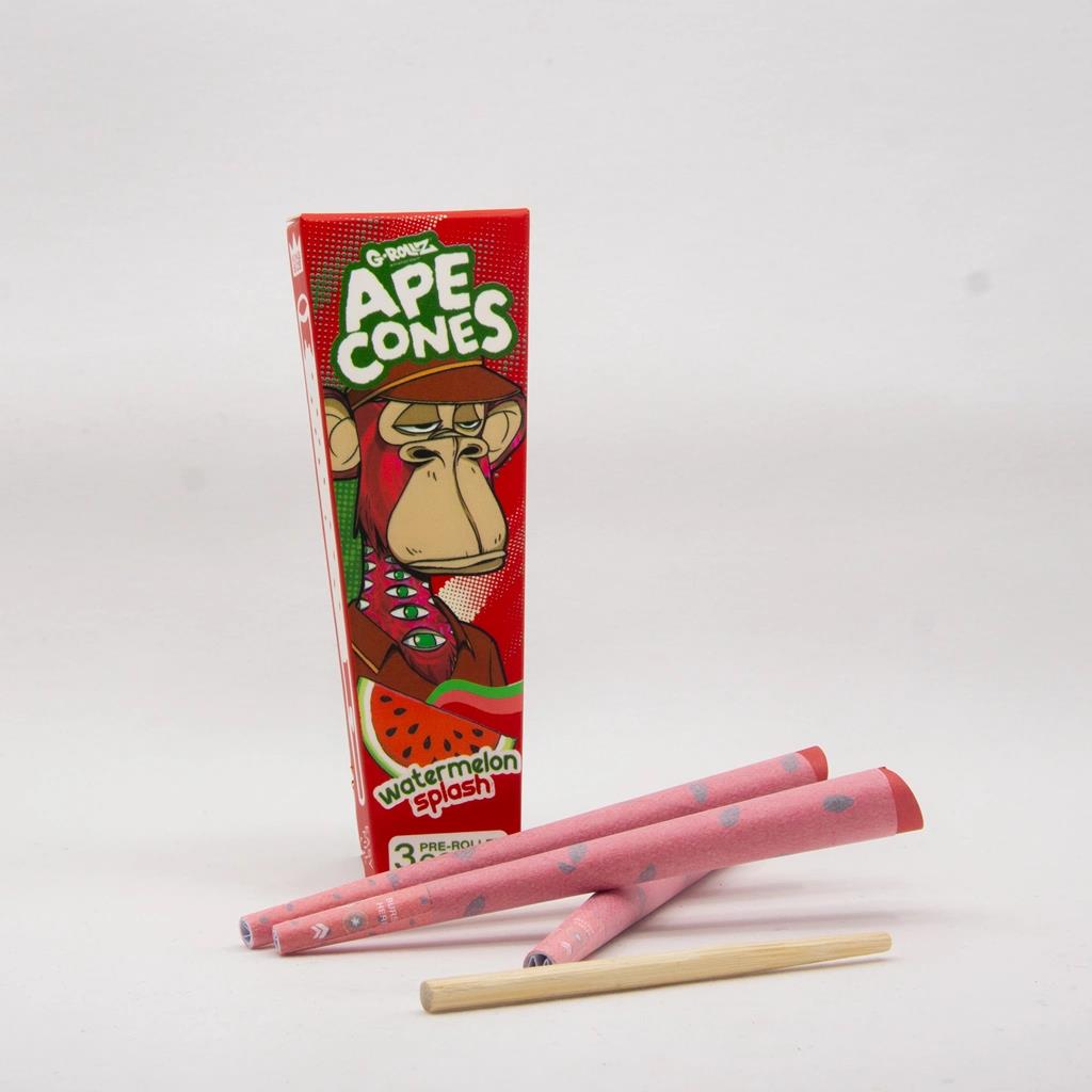 G-Rollz Ape Cones Watermelon Splash 3 Pre-Rolled KS Cones - Secret Flowers