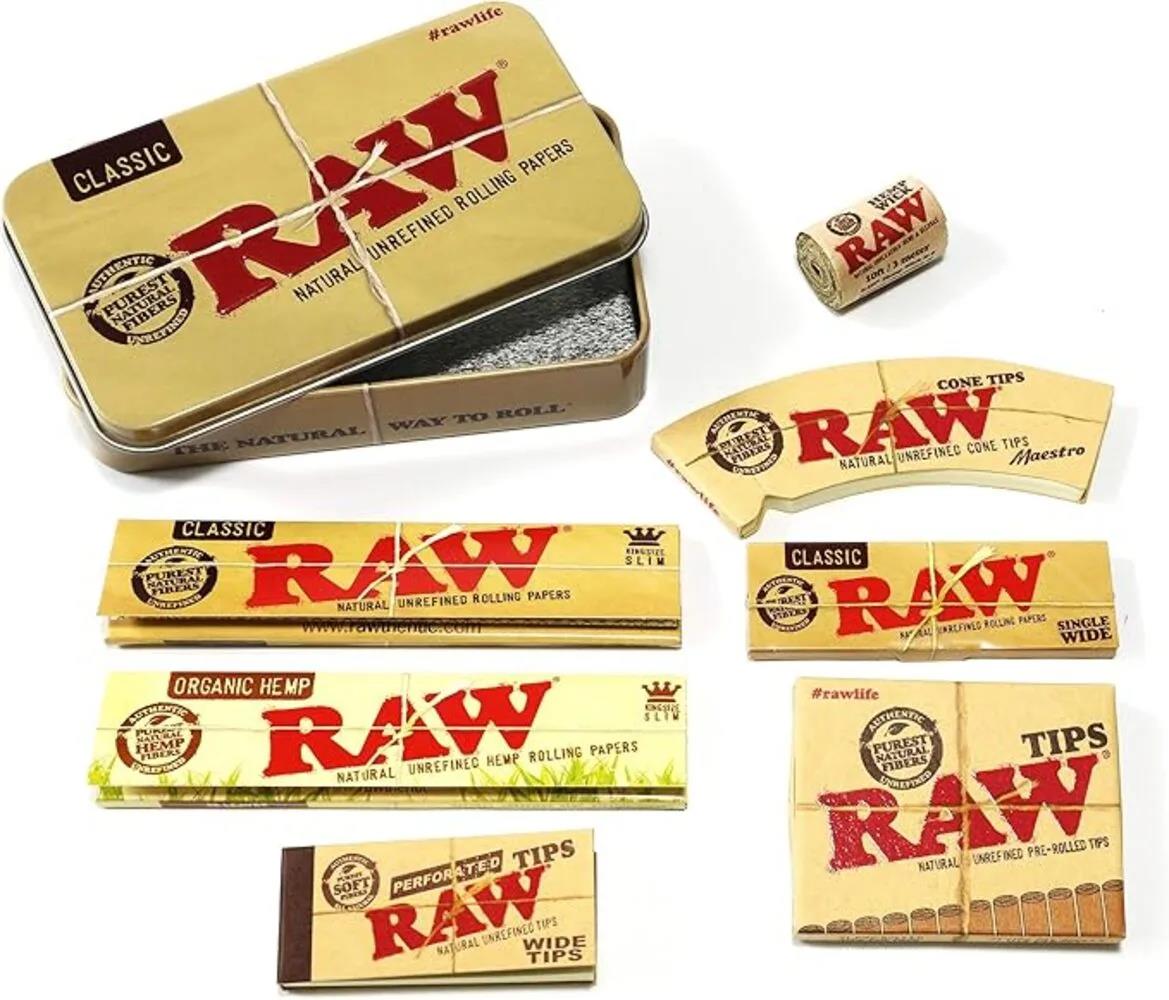 RAW Starter Box King Size - Secret Flowers