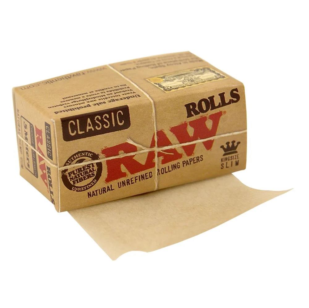 RAW Classic King Size Slim Paper Roll 5m