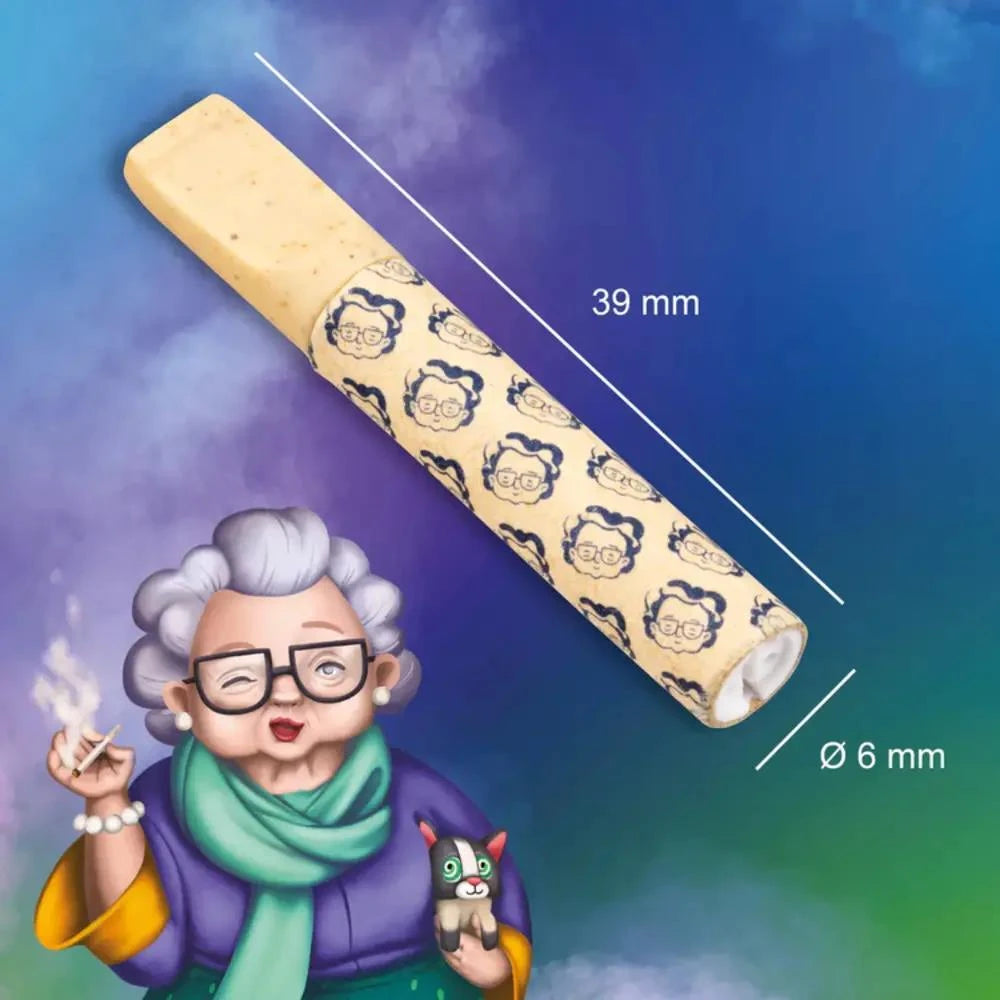 Aktivkohlefilter Omas Rauch-Stängel 50st - 6mm