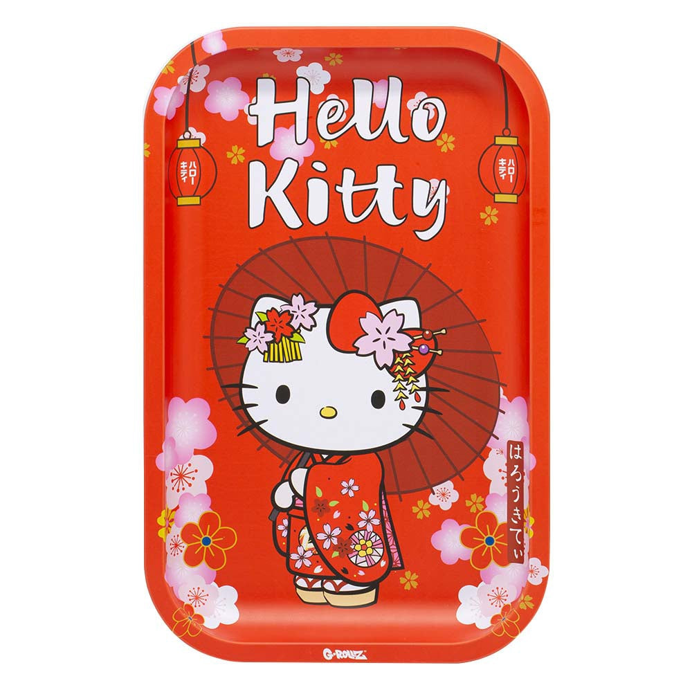 Hello Kitty Red Kimono Rolling Tray M