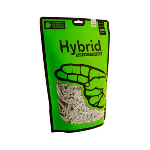 Hybrid Supreme Aktivkohlefilter Weiß 1000er Pack - Secret Flowers