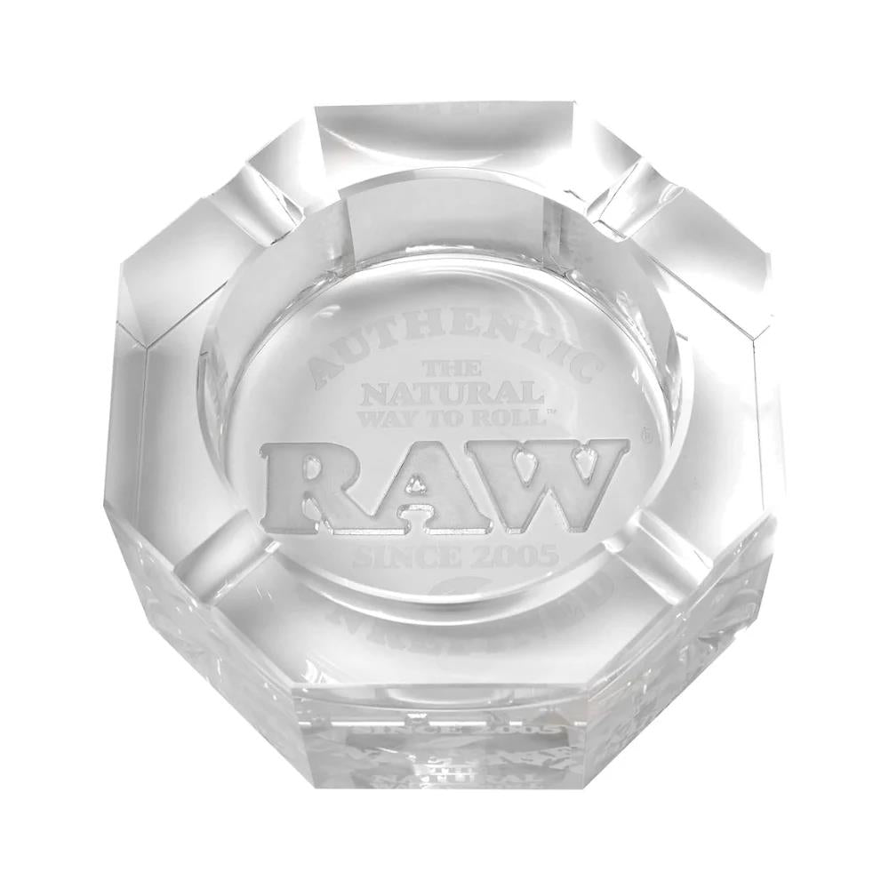 RAW Aschenbecher aus Kristallglas - Secret Flowers