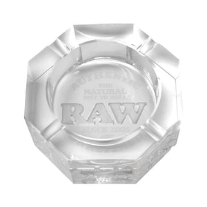 RAW Aschenbecher aus Kristallglas - Secret Flowers