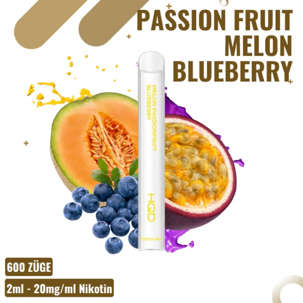 Hoova+ Vape Melon Passionfruit Blueberry