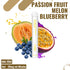 Hoova+ Vape Melon Passionfruit Blueberry - Secret Flowers