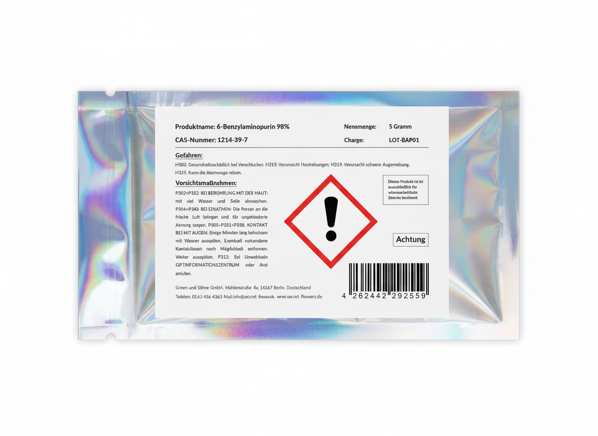 6-Benzylaminopurin (6-BAP) 99% 5g