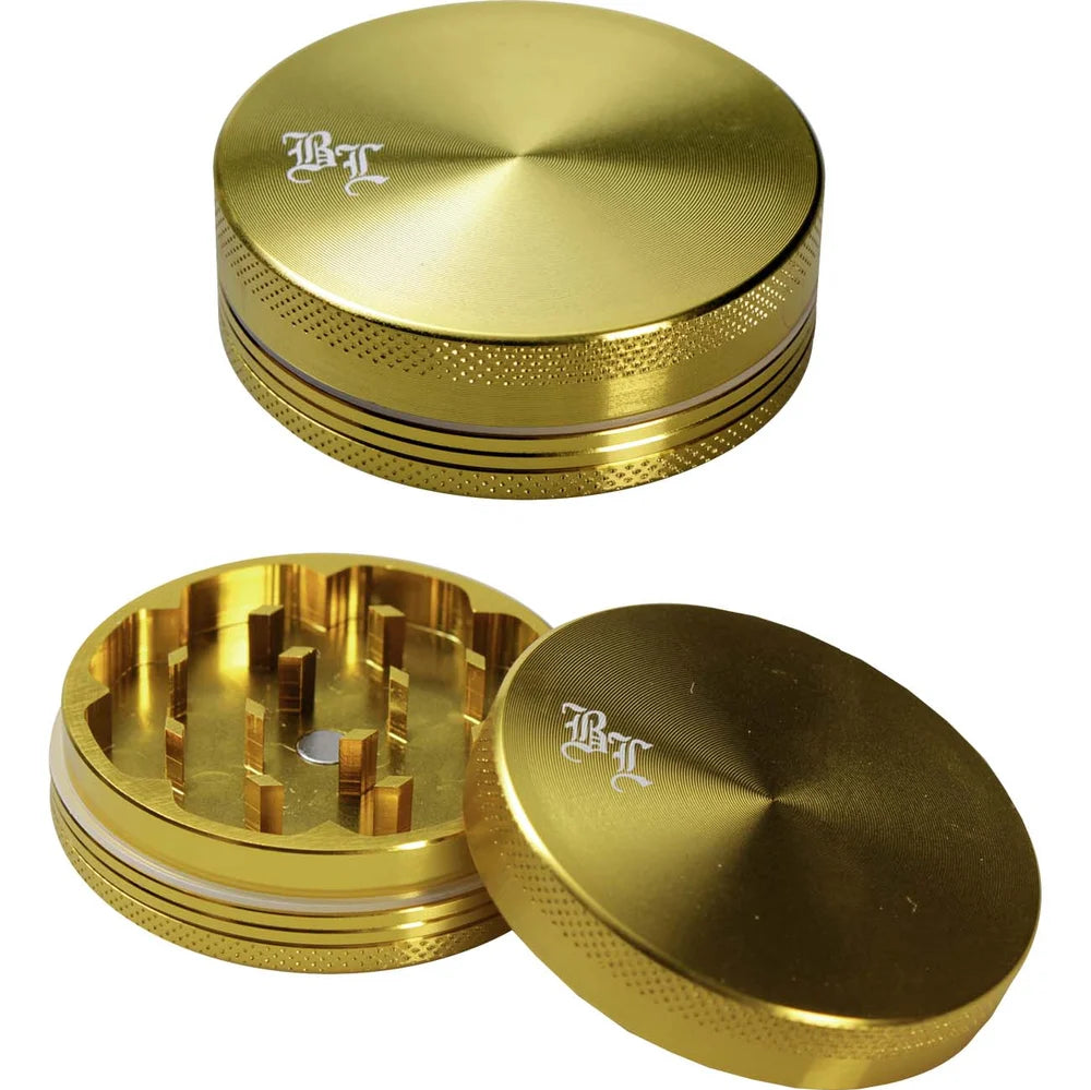 Alu-Grinder 2-tlg ø40mm Gold