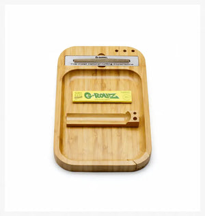 Bamboo Tray Big 28x17cm - Secret Flowers