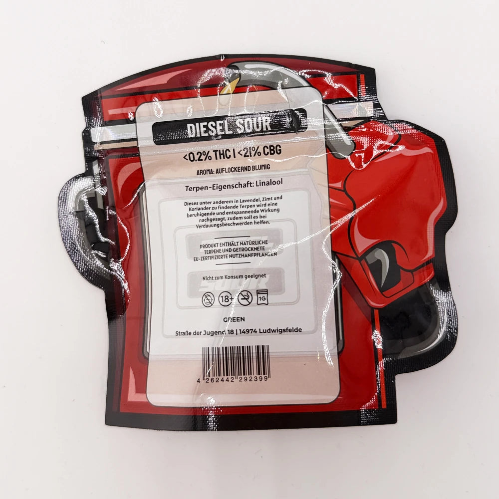 Diesel Sour CBG Blüten 1g