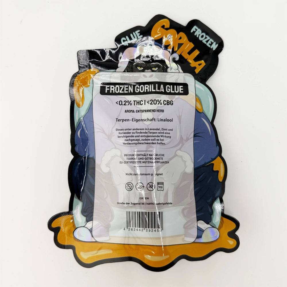 Frozen Gorilla Glue CBG Blüten 1g