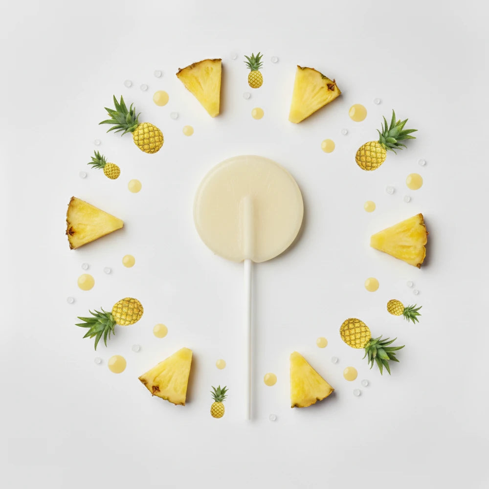 CBD Lolly Zuckerfrei Ananas