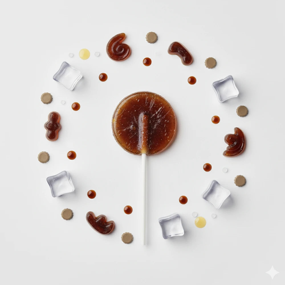CBD Lolly Zuckerfrei Cola