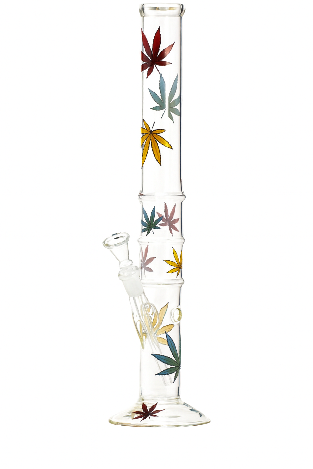 Multi Leaf Glas Bong