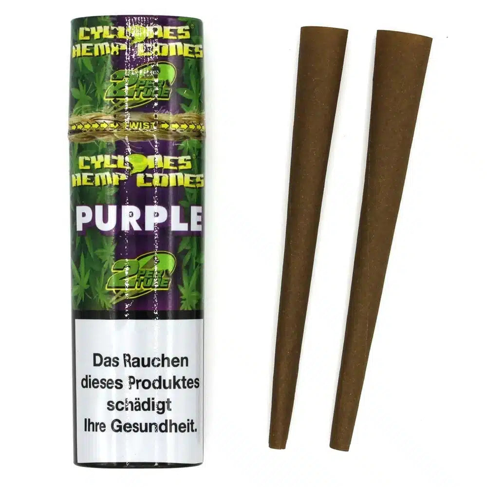 Cyclone Hemp Cones - Purple - Secret Flowers