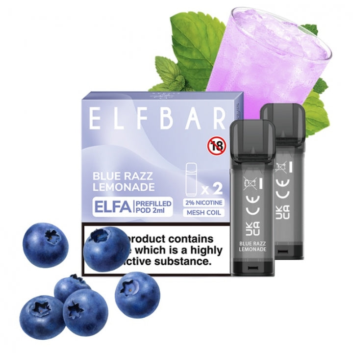 ELFA PODS Blue Razz Lemonade